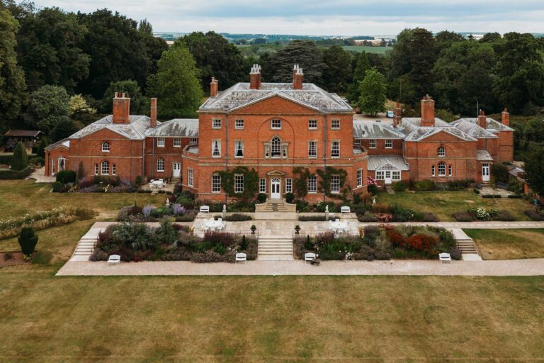 Aerial photo of Norwood Park taken by a drone