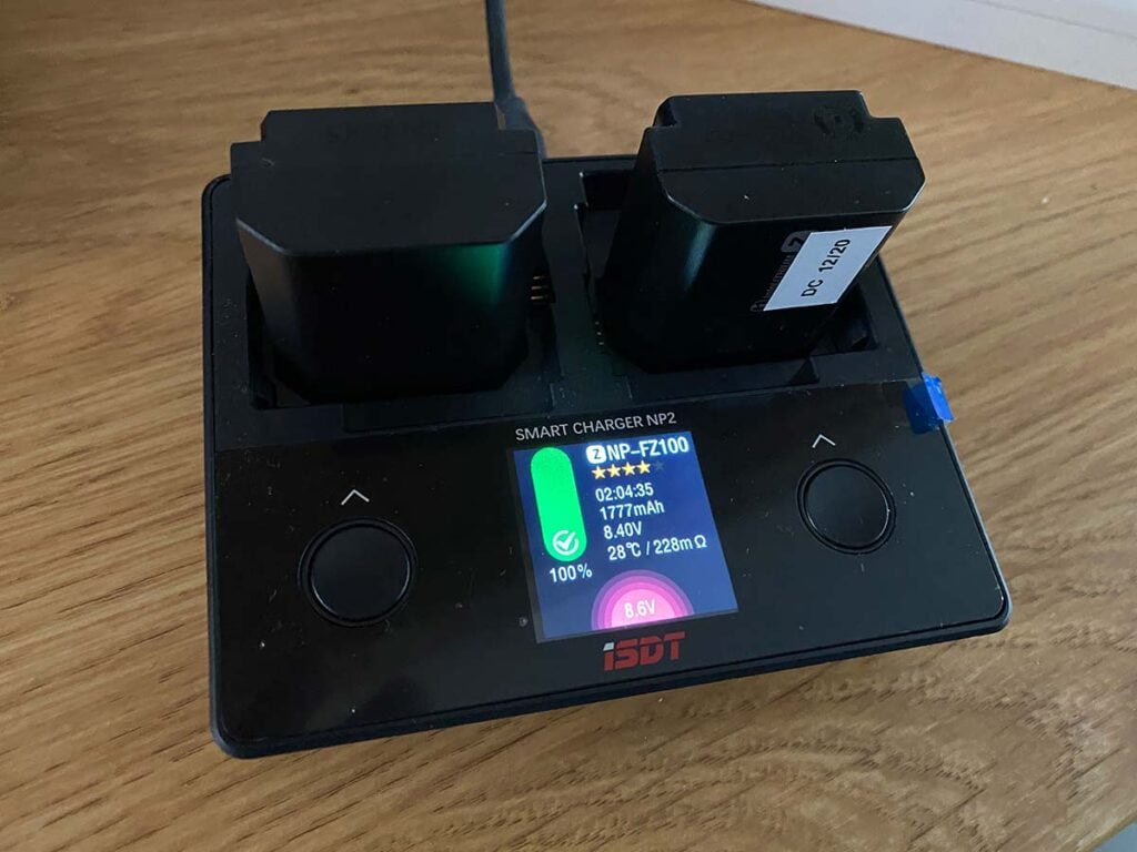 Capacity of PowerExtra battery